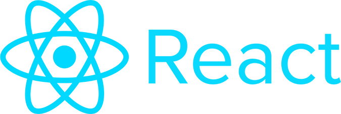 React logo wordmark