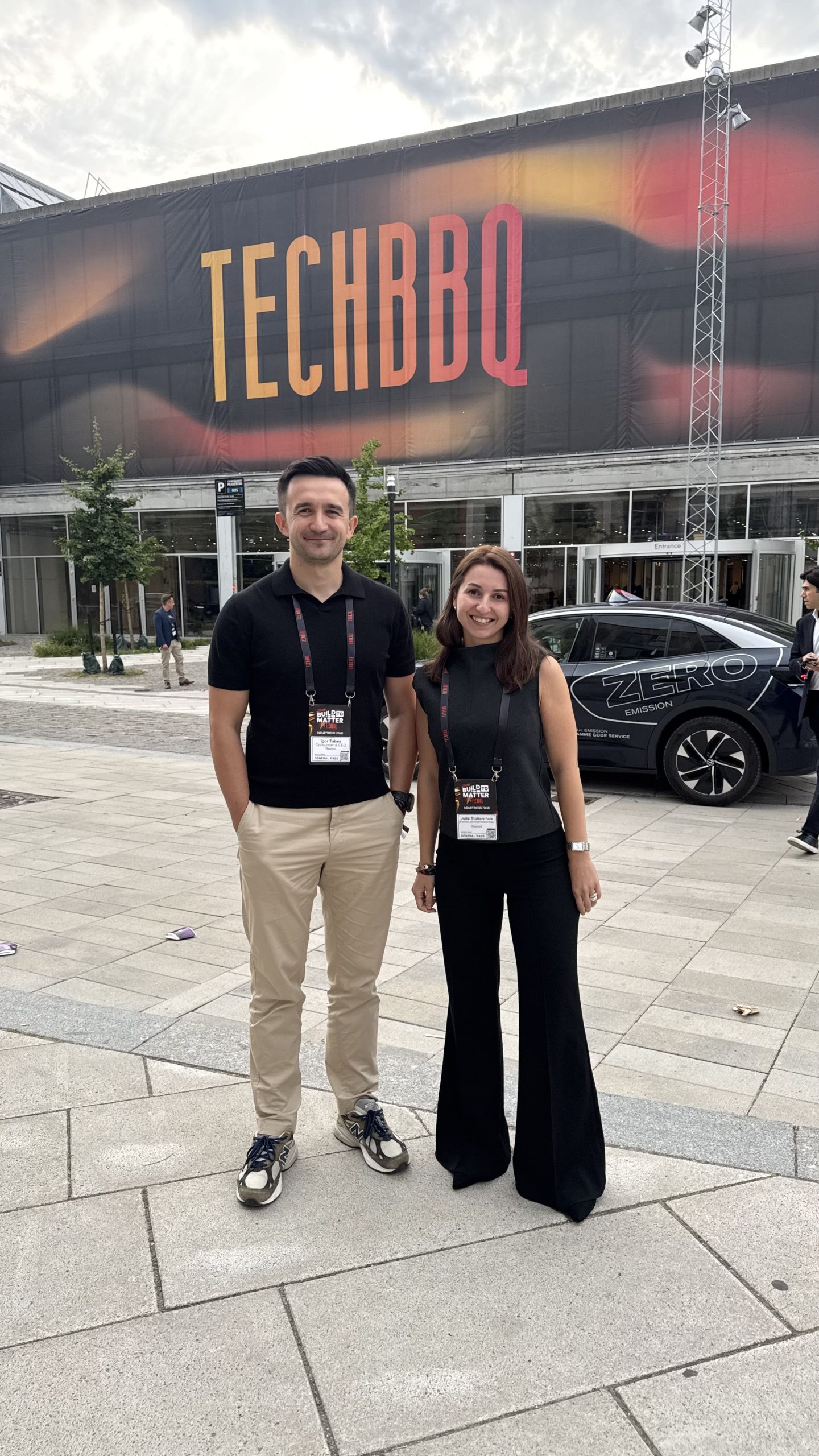 TechBBQ2025 Igor Tabas Julia Stoliarchuk