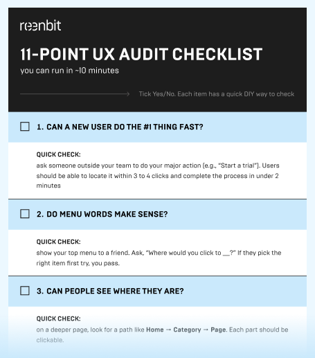 checklist