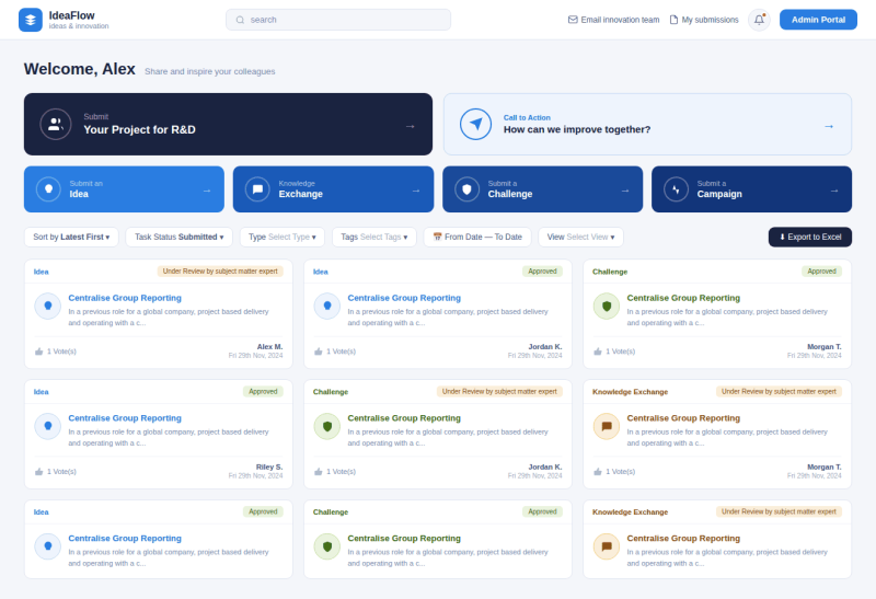 Power Platform Modernization for Innovation Portal - Reenbit